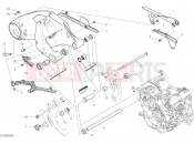 DUCATI 2021 Supersport 950 S REAR SWINGING ARM [MOD:SS 950 S;XST:EUR]