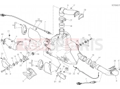 DUCATI 2021 XDiavel Dark EXHAUST SYSTEM [MOD:XDVLDARK]