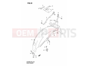 SUZUKI GS500 K5 (2005) REAR FENDER