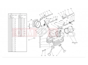 DUCATI Hypermotard 1100 Vertical cylinder head
