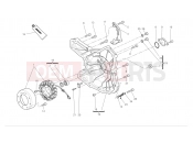 DUCATI Hypermotard 1100 Alternator-side crankcase cover