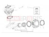 DUCATI Hypermotard 1100 Cylinders - pistons