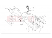 DUCATI 2006 Multistrada 620 Fuel tank