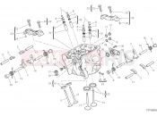 DUCATI 2020 Hypermotard 950 Vertical Cylinder Head Valves