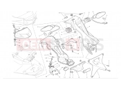 DUCATI Streetfighter 848 Number plate holder