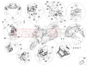 PIAGGIO Beverly 300 IE ABS (APAC) Main cable harness