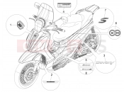 PIAGGIO Beverly 300 IE ABS (APAC) Plates - Emblems