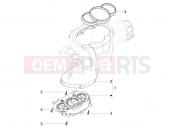 PIAGGIO Beverly 300 IE ABS (APAC) Meter combination - Cruscotto