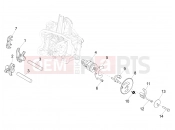 PIAGGIO BV 350 IE ABS (USA / CA) Rocking levers support unit