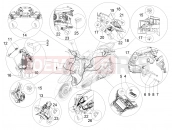 Main cable harness - Piaggio BV 350 IE ABS (USA / CA) 2021
