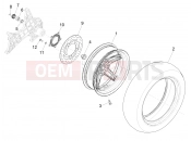 PIAGGIO BV 350 IE ABS (USA / CA) Rear wheel