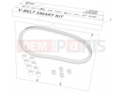 PIAGGIO BV 350 IE ABS (USA / CA) Transmission kit