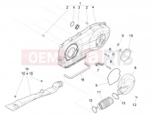 PIAGGIO Liberty 125 Poste Crankcase cover - Crankcase cooling