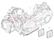 PIAGGIO Liberty 125 Poste Engine, assembly