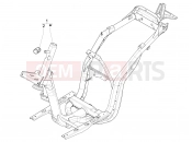 PIAGGIO Liberty 125 Poste Frame/bodywork
