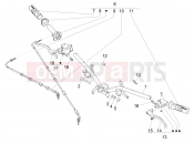 PIAGGIO Liberty 150 Handlebars - Master cil.