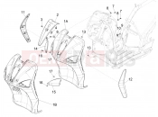 PIAGGIO Liberty 50 Corporate Front shield