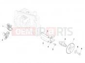 PIAGGIO Liberty 50 Corporate Rocking levers support unit