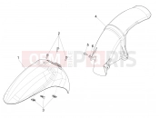 PIAGGIO Liberty 50 Corporate Wheel huosing - Mudguard