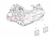PIAGGIO Medley 150 ie ABS Engine, assembly