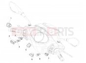 PIAGGIO Medley 150 ie ABS Selectors - Switches - Buttons