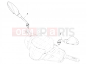 PIAGGIO Medley 150 ie ABS (RP8MB0200) Driving mirror/s