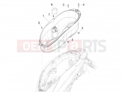 PIAGGIO Medley 150 ie ABS (RP8MB0200) Helmet huosing - Undersaddle