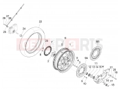 PIAGGIO Medley 150 ie ABS (RP8MB0200) Rear wheel