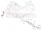 PIAGGIO Medley 150 ie ABS (RP8MB0200) Rocking levers support unit