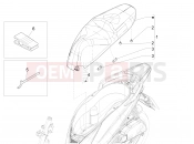 PIAGGIO Medley 150 ie ABS (RP8MB0200) Saddle/seats