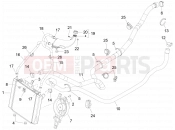 PIAGGIO MP3 350  Maxi Sport Cooling system