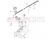 PIAGGIO MP3 400 Fuel tank