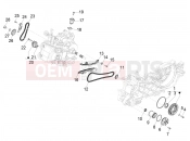 PIAGGIO MP3 400 Oil pump