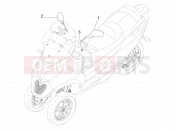 PIAGGIO MP3 500 MAXI Sport ABS Driving mirror/s