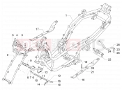 PIAGGIO MP3 500 Sport Advanced Frame/bodywork