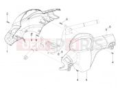 Handlebars coverages - Piaggio Typhoon 125 4T 2V 2018