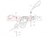 PIAGGIO Typhoon 50 4T 4V (USA / CA) Driving mirror/s