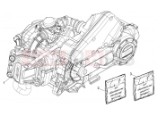 PIAGGIO Typhoon 50 4T 4V (USA / CA) Engine, assembly