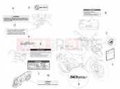 PIAGGIO Typhoon 50 4T 4V (USA / CA) Plates - Emblems