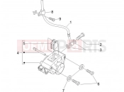 PIAGGIO Zip 100 4T (APAC) Brakes pipes - Calipers
