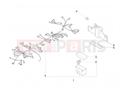 Main cable harness - Piaggio Zip 100 4T (APAC) 2014