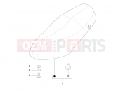 PIAGGIO Zip 100 4T (APAC) Saddle/seats
