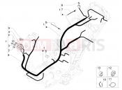 Main cable harness - Piaggio Zip 50 4T 25 Km/h 2019