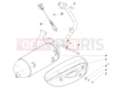Silencer - Piaggio Zip 50 4T 25 Km/h 2019