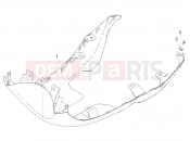 PIAGGIO Zip 50 4T 25 Km/h Side cover - Spoiler