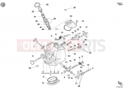 DUCATI 2003 Multistrada 1000 HORIZONTAL CYLINDER HEAD » VALVE DRIVE