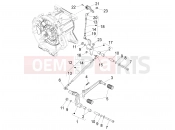 MOTOGUZZI Eldorado 1400 ABS (APAC) Gear lever