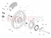 Rear wheel - Motoguzzi V7 III Rough 750 2021