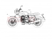 Decal - Motoguzzi V7 III Stone Night Pack 750 2019