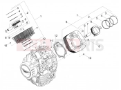 MOTOGUZZI V85 TT Cylinder - Piston
